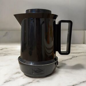 Vintage West Bend 2-5 Cup HOT POT Heat & Server 53007 Black USA 600 Watts Tested